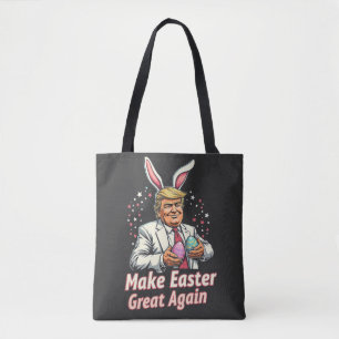 Tote Bag Rendre à Pâques de grands oeufs de Pâques Trump