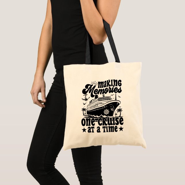 Tote Bag Rendre des souvenirs Un couple de croisières de cr (Devant (produit))