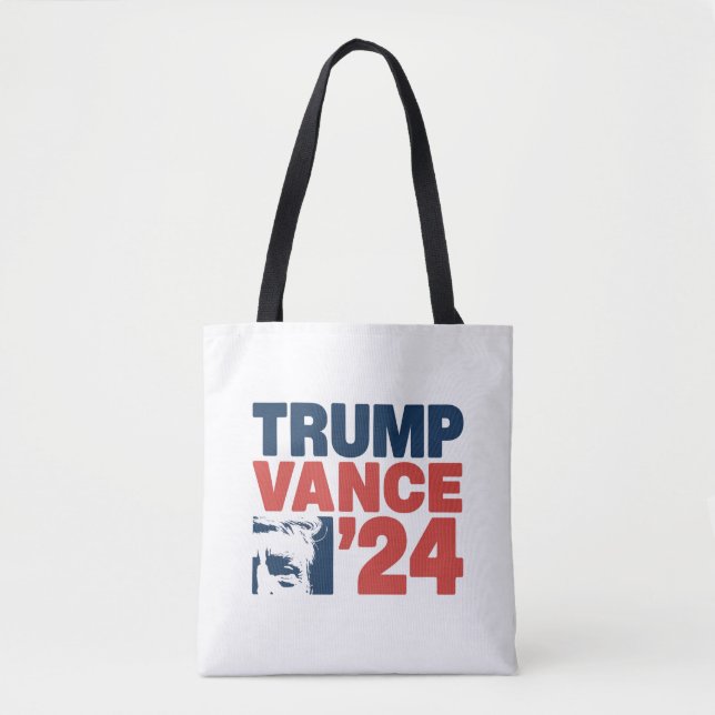 Tote Bag Rendre l'Amérique en sécurité Trump Vance 2024 MAG (Devant)