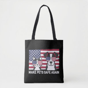 Tote Bag Rendre les animaux de compagnie sûrs à nouveau Tru