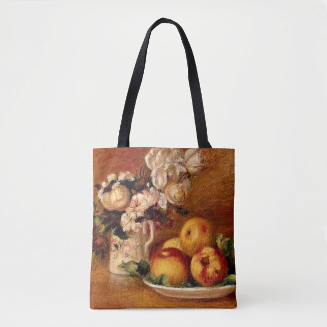 Tote Bag Renoir - Pommes et Fleurs (Devant)