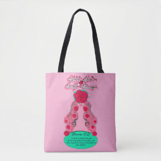 Tote Bag Renouvelez votre esprit - Rose blusant
