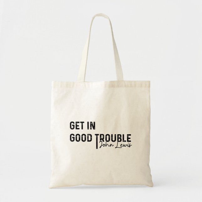 Tote Bag rep john lewis citations les plus mémorables, droi (Devant)