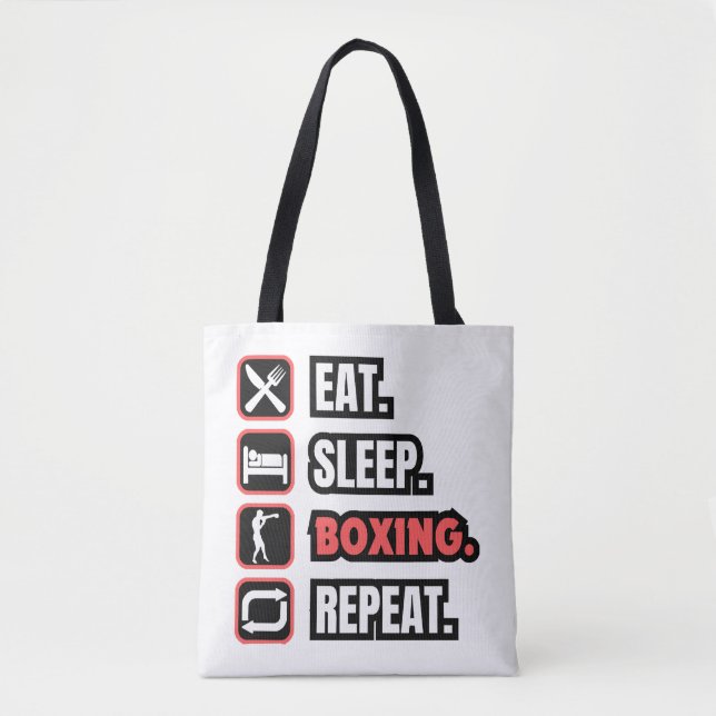Tote Bag Répéter la boîte de nuit (Devant)