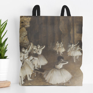 Tote Bag Répétition de ballet sur scène   Edgar Degas