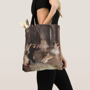 Tote Bag Répétition sur la scène par Edgar Degas