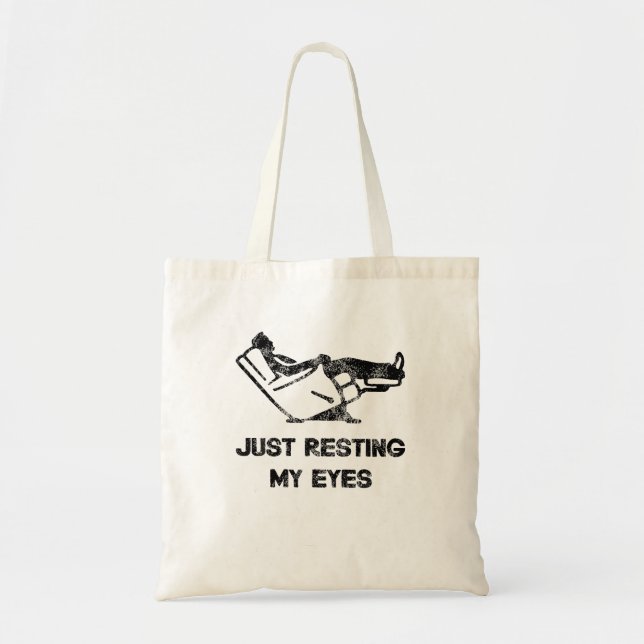 Tote Bag Repose les yeux (Devant)