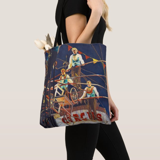 Tote Bag Représentations du carnaval du cirque Flora Photo  (De près)