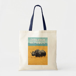 Tote Bag République centrafricaine Illustration Art Voyage
