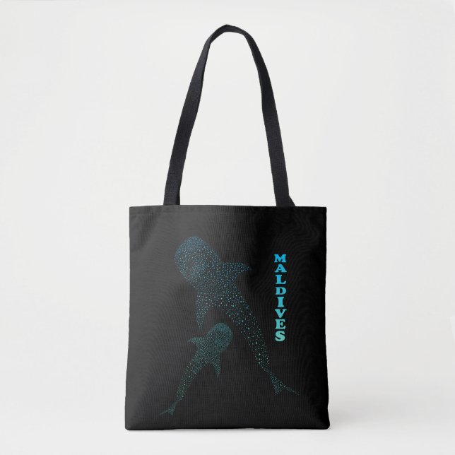 Tote Bag Requin baleine (Devant)