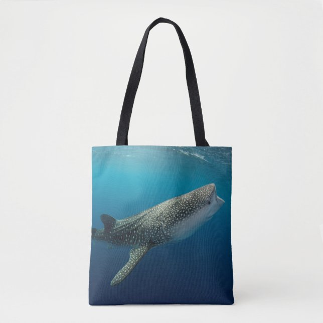 Tote Bag Requin Baleine Nageant (Devant)