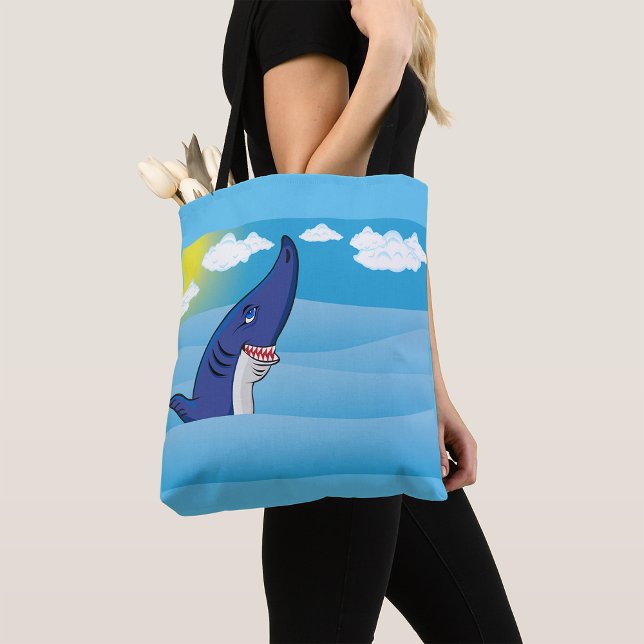 Tote Bag Requin Dans L'Océan (Créateur téléchargé)