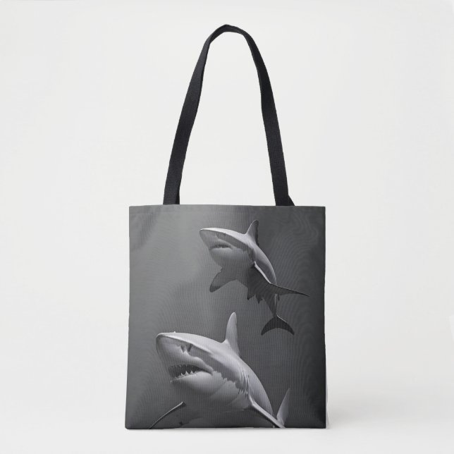 Tote Bag Requin Faune Majestic Nature Vie Fond d'écran (Devant)