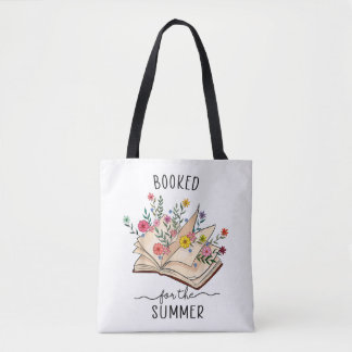 Tote Bag Réservé Pour L'Été Lecture Bibliothécaire Lire Wil