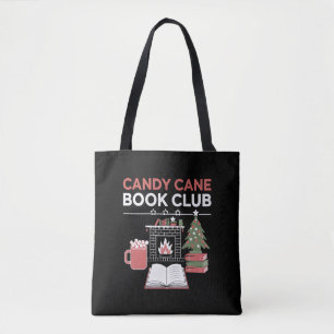 Tote Bag Réserver Sucre de canne de Noël Book Club Bookish
