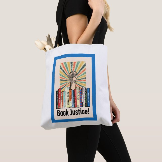 Tote Bag Réservez Justice ! (De près)
