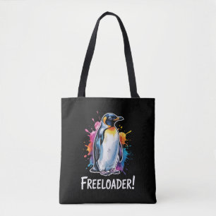 Tote Bag Résistance politique du parasite pingouin