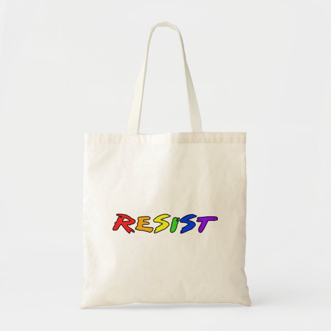 Tote Bag Résistez avec fierté ! (Devant)