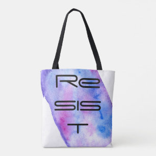 Tote Bag Résistez, mais elle a résisté à la rugosité