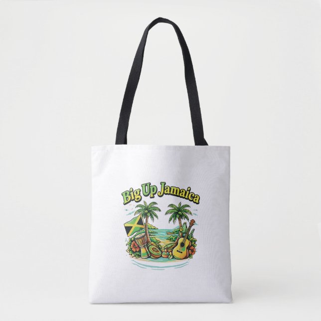 Tote Bag Respect à la Jamaïque (Devant)