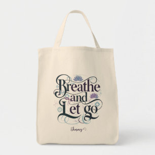 Tote Bag Respirer et laisser aller : Personnalisé