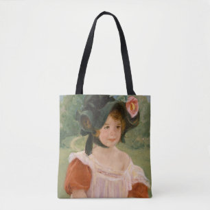 Tote Bag Ressort : Margot se tenant dans un jardin 1900