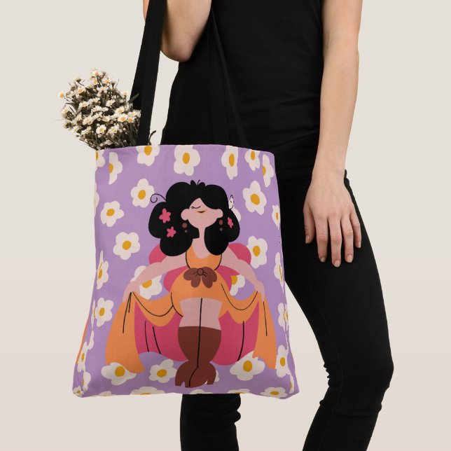 Tote Bag ressort, style (De près)