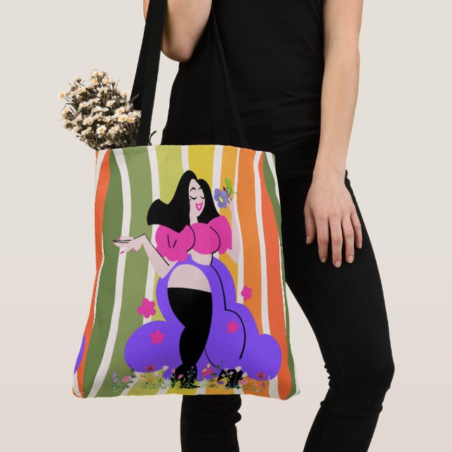 Tote Bag ressort, style (De près)
