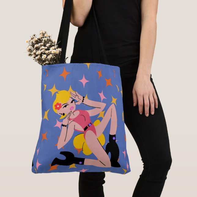 Tote Bag ressort, style (De près)