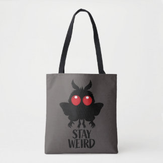 Tote Bag Reste Bizarre Mignon Cryptide Mothman Créature Lég