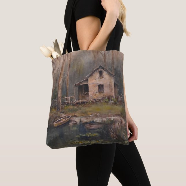 Tote Bag "Rester sur place" (De près)