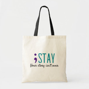 Tote Bag RESTER votre histoire n'est pas sur la prévention