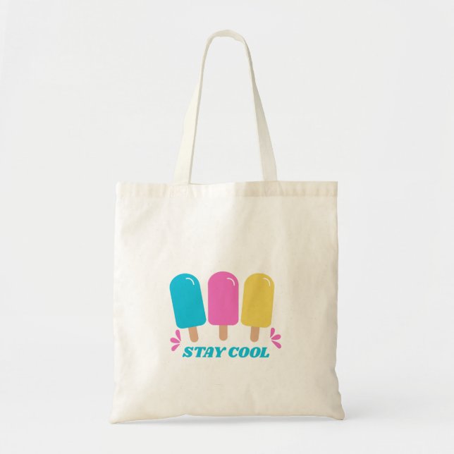 TOTE BAG RESTEZ CALME (Devant)