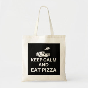 Tote Bag Restez Calme Et Mangez De La Pizza