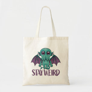 Tote Bag Restez Drôle Mignon Monstre Cthulhu