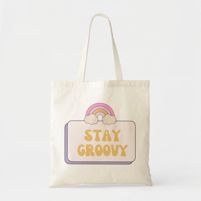 Tote Bag Restez Groovy (Devant)
