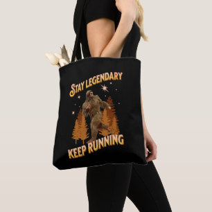 Tote Bag Restez Légendaire, Continuez À Fonctionner Funny B