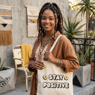 Tote Bag Restez Positif
