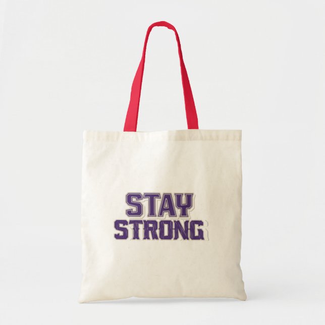 Tote Bag Restez résistante et audacieuse (Devant)