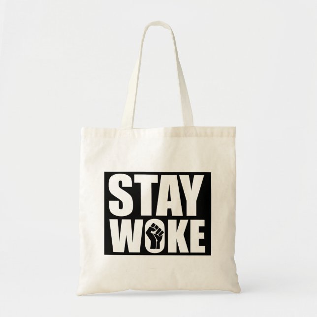 Tote Bag Restez vigilants (Devant)