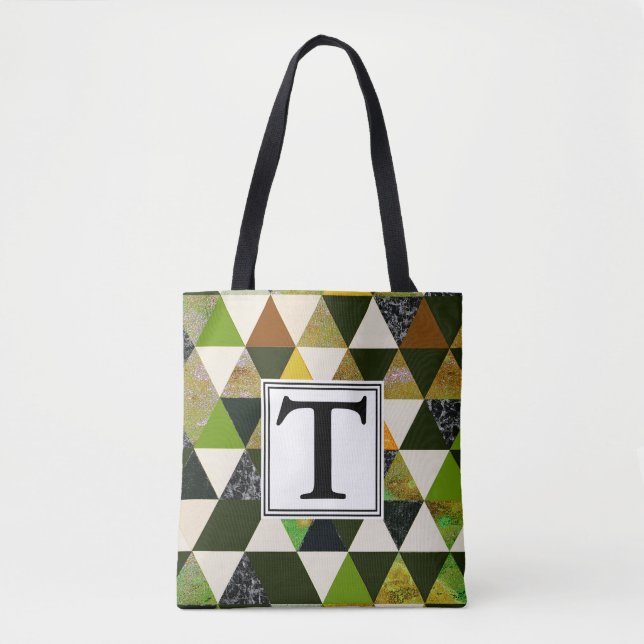 Tote Bag Résumé #475 Monogramme (Devant)