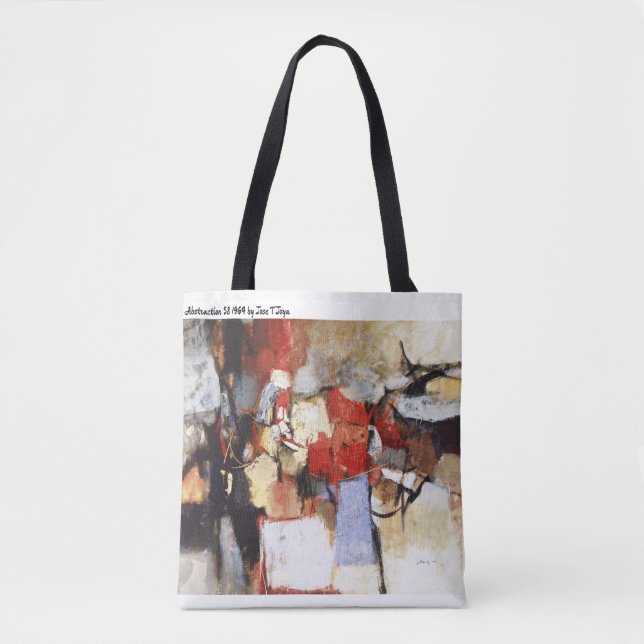 Tote Bag Résumé 58 1964 - Artiste - Jose T Joya Fourre-tout (Devant)