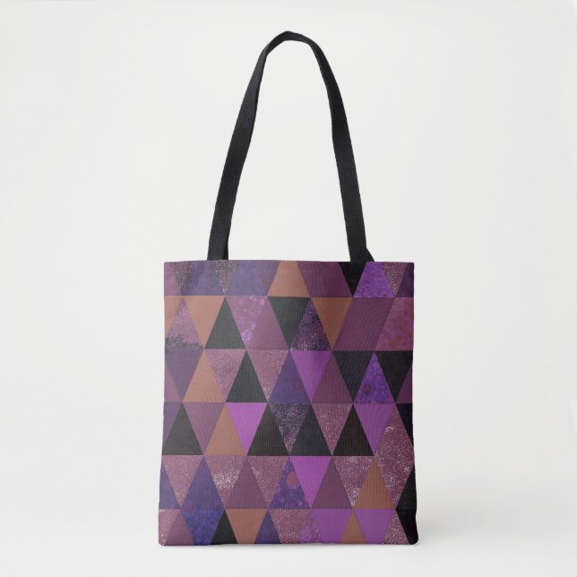 Tote Bag Résumé #831 Purple Passion (Devant)