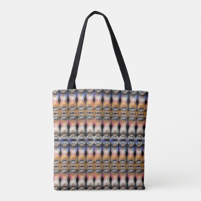 Tote Bag Résumé Violet & Orange (Dos)
