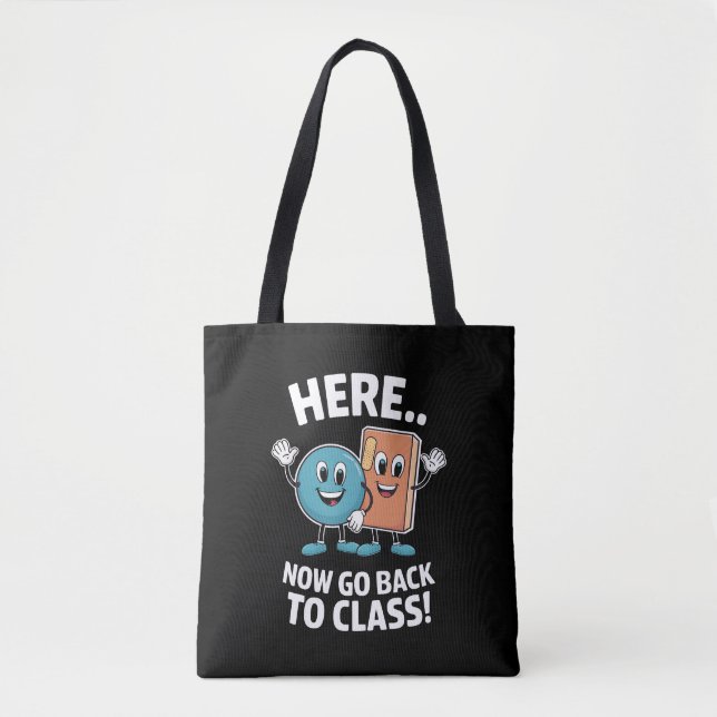 Tote Bag Retour À La Classe Infirmière Médicale Pro (Devant)