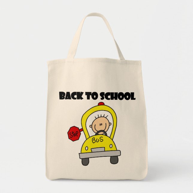 Tote Bag Retour à l'école (Devant)