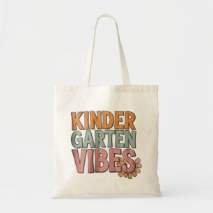 Tote Bag Retour à l'école maternelle Pré K Première année