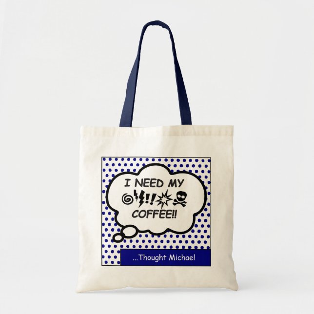 Tote Bag Retrait du café (Devant)