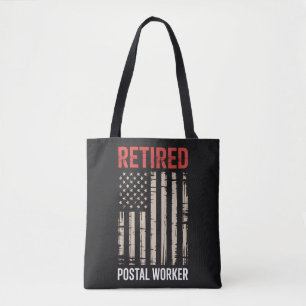 Tote Bag Retraite de travailleur postal à la retraite