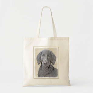 Tote Bag Retriever à couche plate - Art original de chien